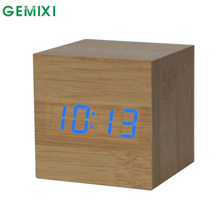Alarm Clock Mosunx Business 1PC Digital LED Bamboo Wooden Wood Desk Alarm Brown Clock Voice Control C #30
Alarm Clock Mosunx Business 1PC Digital LED Bamboo Wooden Wood Desk Alarm Brown Clock Voice Control C #30