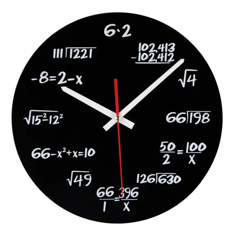 Hot New Room Hanging Wall Clock Pop Quiz Math Silent Quartz 3D Wall Watch Clock For Enthusiasts Of Mathematics Living Room Decor
Hot New Room Hanging Wall Clock Pop Quiz Math Silent Quartz 3D Wall Watch Clock For Enthusiasts Of Mathematics Living Room Decor