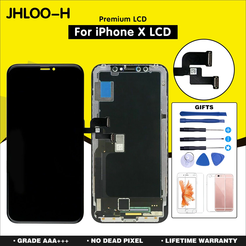 For iPhone X XR XS OLED Screen XS MAX Replacement OEM LCD Display With 3D Touch Assembly No Dead Pixel Brand New
For iPhone X XR XS OLED Screen XS MAX Replacement OEM LCD Display With 3D Touch Assembly No Dead Pixel Brand New