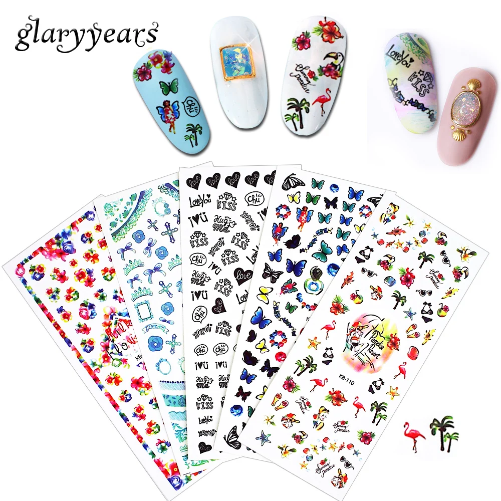 glaryyears Nail Art 27 Designs KB 1 Piece Water Transfer Nail Sticker Cartoon Children Nail Wraps DIY Manicure Fingernails Decal
glaryyears Nail Art 27 Designs KB 1 Piece Water Transfer Nail Sticker Cartoon Children Nail Wraps DIY Manicure Fingernails Decal