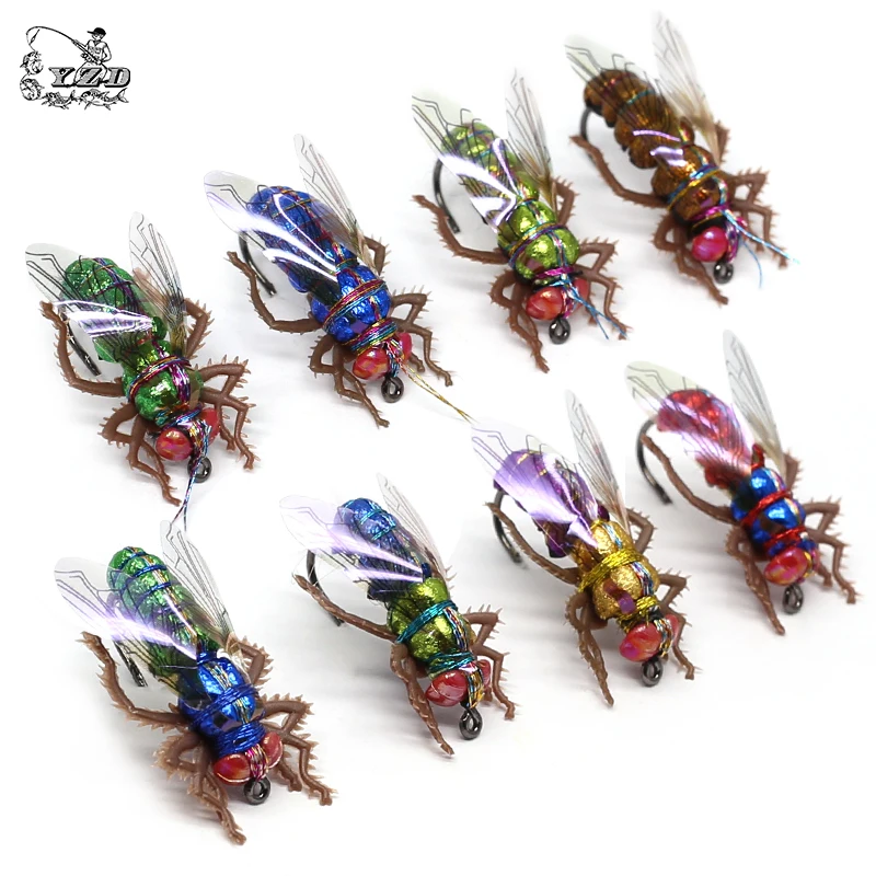 Trout Fly Fishing Flies Collection Dry Wet Nymph Fly Assortment with Fly Box Flyfishing Flys Lures 12 Kits
Trout Fly Fishing Flies Collection Dry Wet Nymph Fly Assortment with Fly Box Flyfishing Flys Lures 12 Kits