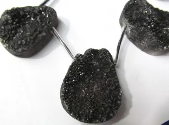 free ship-- 30-50mm full strand Druzy Agate Nugget Stone black multicolor jewelry pendant bead
free ship-- 30-50mm full strand Druzy Agate Nugget Stone black multicolor jewelry pendant bead