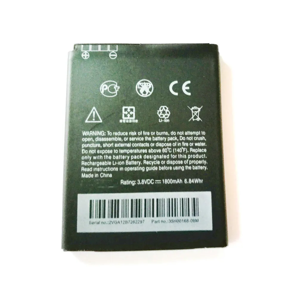 1800mAh BO47100 Battery for HTC Desire 400 500 600 Dual SIM 609d 5088 5060 C525c C525E T528 T606W T608T Mobile Phone
1800mAh BO47100 Battery for HTC Desire 400 500 600 Dual SIM 609d 5088 5060 C525c C525E T528 T606W T608T Mobile Phone