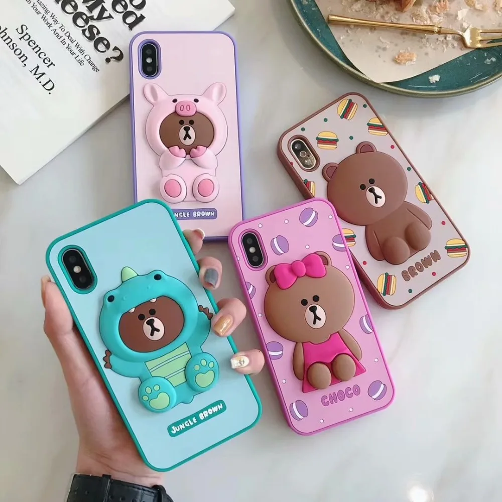 Cute Cartoon bear rabbit duck Cases For iphone 7 8 6 6s PLUS soft silicon case back cover for iphone X XS MAX XR 11 pro max new!
Cute Cartoon bear rabbit duck Cases For iphone 7 8 6 6s PLUS soft silicon case back cover for iphone X XS MAX XR 11 pro max new!