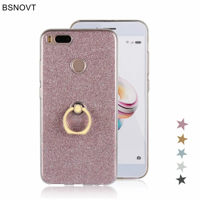 Xiaomi Mi A1 Case Cover Silicone Shiny Glitter Phone Case Funda Xiaomi Mi A1 Soft TPU Finger Ring Bracket Case Cover Funda Mi 5X
Xiaomi Mi A1 Case Cover Silicone Shiny Glitter Phone Case Funda Xiaomi Mi A1 Soft TPU Finger Ring Bracket Case Cover Funda Mi 5X