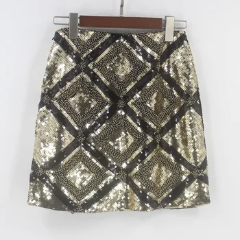 Faldas Hot Sale Saia Longa Lolita Europe And America 2020 Summer New Double-sided Sequins High Waist Beads Beaded Elastic Skirt
Faldas Hot Sale Saia Longa Lolita Europe And America 2020 Summer New Double-sided Sequins High Waist Beads Beaded Elastic Skirt