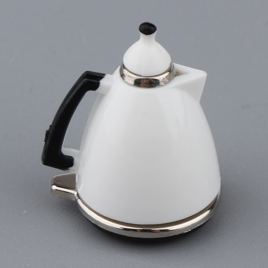 1:12 Scale Dollhouse Miniature Tableware Coffee Pot Teapot Dinning Room Kitchen Decorations Dollhouse Kitchen Accessories 1:12 Scale Dollhouse Miniature Tableware Coffee Pot Teapot Dinning Room Kitchen Decorations Dollhouse Kitchen Accessories