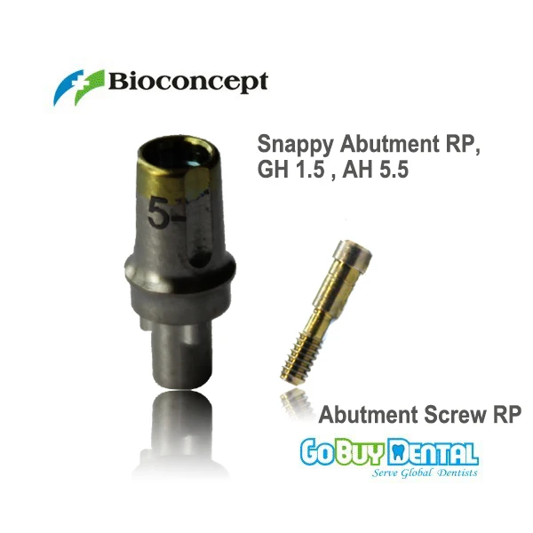 Запасная часть для Abutment RP GH1.5mm AH5.5mm (435803), совместимая с Нобелевской системой Biocare
Запасная часть для Abutment RP GH1.5mm AH5.5mm (435803), совместимая с Нобелевской системой Biocare
