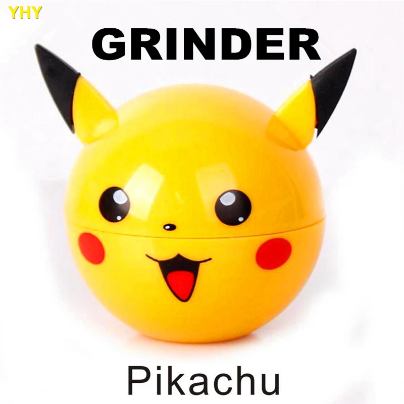Fast Shipping Latest 3Layers Pikachu Herb Grinder Weed Accessories Metal Zinc Alloy 55mm Pokemon Grinder For Glass Bong Water
Fast Shipping Latest 3Layers Pikachu Herb Grinder Weed Accessories Metal Zinc Alloy 55mm Pokemon Grinder For Glass Bong Water