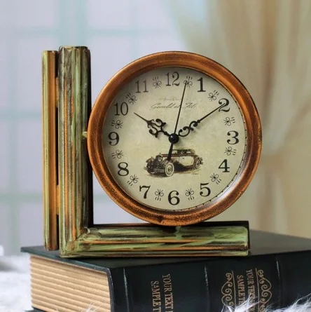 Double sided, wrought iron clock,retro clock living room desk study double fine quartz Mechanical Desk Clock Pendulum Metal
Double sided, wrought iron clock,retro clock living room desk study double fine quartz Mechanical Desk Clock Pendulum Metal