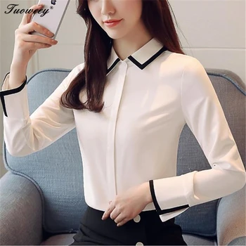 2018 OL Women Chiffon Blouses Fashion Business Office Women Blouse Spring Autumn White Womens Clothing Tops Shirt
2018 OL Women Chiffon Blouses Fashion Business Office Women Blouse Spring Autumn White Womens Clothing Tops Shirt