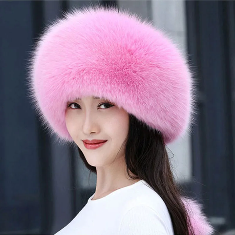 2019new luxury women's fox fur hat winter warm fashion 100% natural fox fur hat
2019new luxury women's fox fur hat winter warm fashion 100% natural fox fur hat
