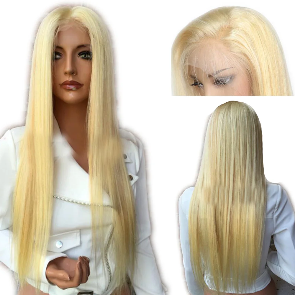 SimBeauty 4x4 Silk Top 613 Wig Blonde Lace Front Wigs For Women Brazilian Remy Silky Straight Human Hair Wigs With Baby Hair
SimBeauty 4x4 Silk Top 613 Wig Blonde Lace Front Wigs For Women Brazilian Remy Silky Straight Human Hair Wigs With Baby Hair