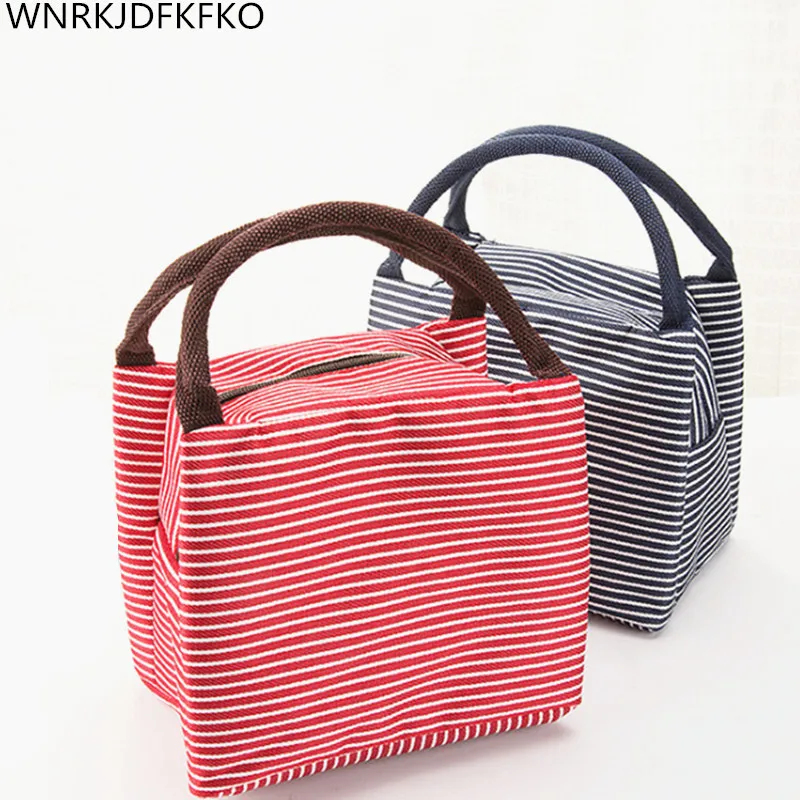 Waterproof Stripe Portable Insulated Oxford Cloth Food Picnic Bags For Women Children Men Cooler Bag Refrigerator Thermo Bag Lu
Waterproof Stripe Portable Insulated Oxford Cloth Food Picnic Bags For Women Children Men Cooler Bag Refrigerator Thermo Bag Lu