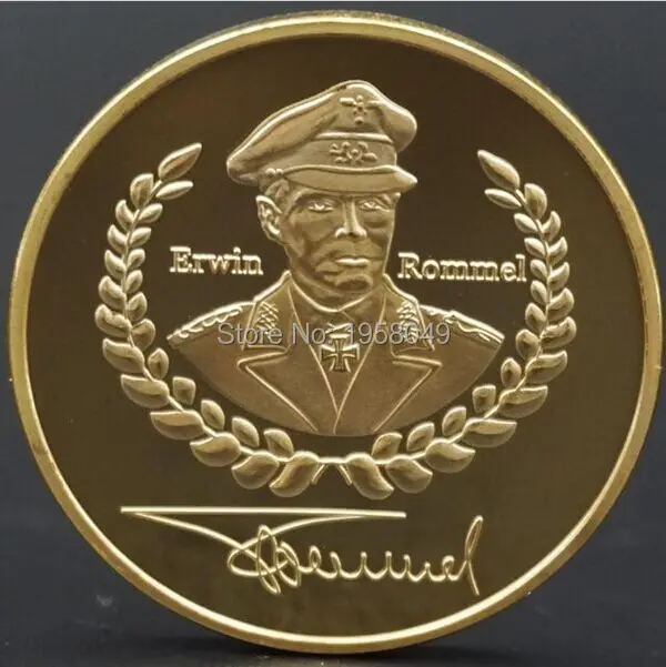 2015 Germany commemorative coin ,Commander Erwin Rommel War Coin.Free shipping,5pcs/lot
2015 Germany commemorative coin ,Commander Erwin Rommel War Coin.Free shipping,5pcs/lot