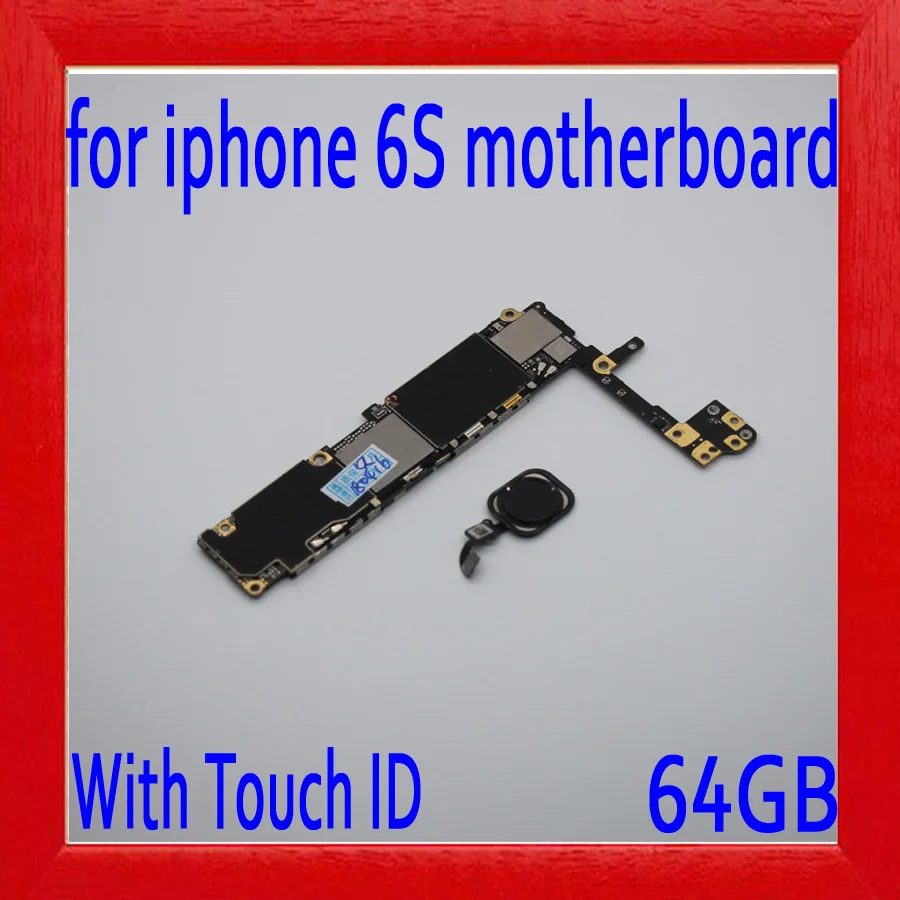 64gb for iphone 6S Motherboard with Touch ID,Black Original unlocked for iphone 6S Mainboard with IOS System,Free Shipping
64gb for iphone 6S Motherboard with Touch ID,Black Original unlocked for iphone 6S Mainboard with IOS System,Free Shipping