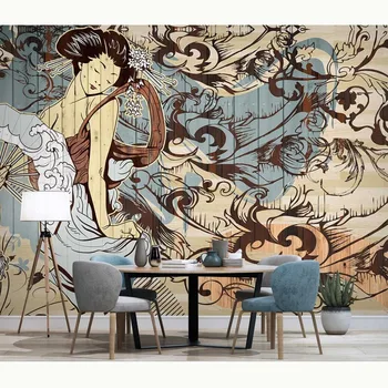Wallpaper Japanese Wall Painting Photo Mural Home Decor Papier Peint 3D Living Room Bedroom Self Adhesive Vinyl/Silk Wallpapers
Wallpaper Japanese Wall Painting Photo Mural Home Decor Papier Peint 3D Living Room Bedroom Self Adhesive Vinyl/Silk Wallpapers