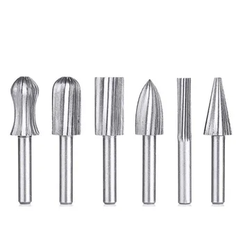 6pcs/set Router Grinding Bits Burr Drill Bits Tools Set Grinder Metal Wood Cutter Dirll Bit for Wood Rotary Engraving Tool
6pcs/set Router Grinding Bits Burr Drill Bits Tools Set Grinder Metal Wood Cutter Dirll Bit for Wood Rotary Engraving Tool