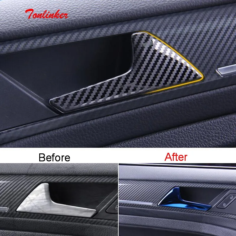 Cover Sticker for VW GOLF 2018 Car Styling 4 PCS Stainless steel Car door Interior handle Position Decoration Cover stickers
Cover Sticker for VW GOLF 2018 Car Styling 4 PCS Stainless steel Car door Interior handle Position Decoration Cover stickers