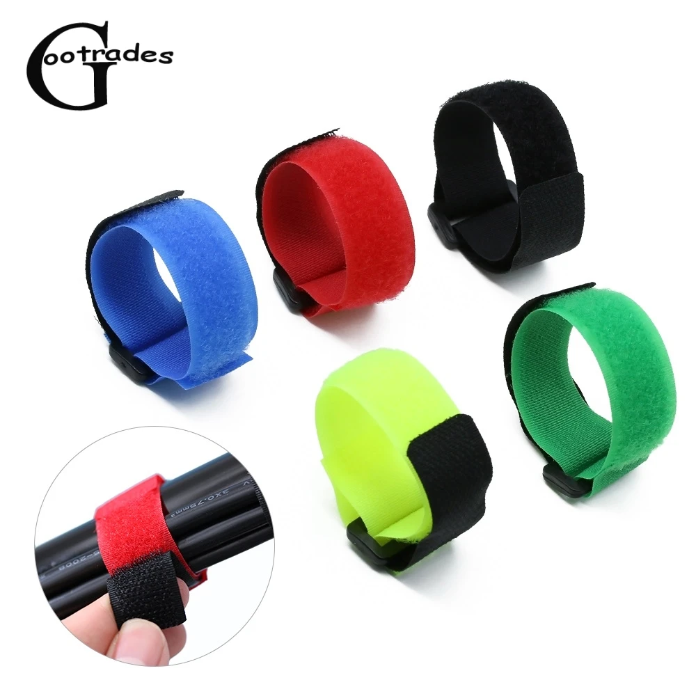 1/10pcs Reusable Nylon Belt Outdoor Fastener Fishing Rod Tie Fishing Accessories Battery Straps Firm Non-slip Fishing Rod Holder
1/10pcs Reusable Nylon Belt Outdoor Fastener Fishing Rod Tie Fishing Accessories Battery Straps Firm Non-slip Fishing Rod Holder