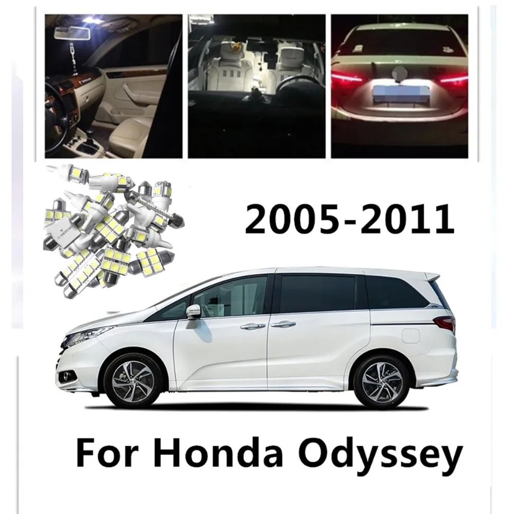 CIRCULAR 12pcs White Car LED Light Bulbs Interior Package Kit For HONDA ODYSSEY 2005-2011 Dome Lights Map COURTESY TRUNK light
CIRCULAR 12pcs White Car LED Light Bulbs Interior Package Kit For HONDA ODYSSEY 2005-2011 Dome Lights Map COURTESY TRUNK light