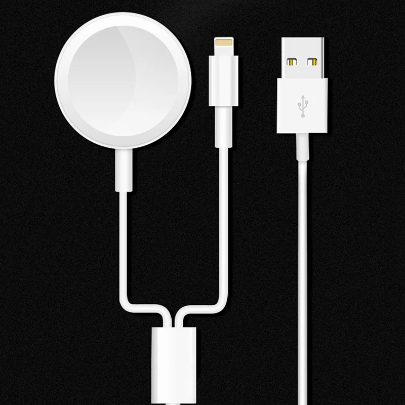 Hadinas 2 in 1 Wireless Charger for Apple Watch Series 4 3 2 1 Magnetic Charging Cable Charger for iPhone XS x 8 7 6 i watch 4
Hadinas 2 in 1 Wireless Charger for Apple Watch Series 4 3 2 1 Magnetic Charging Cable Charger for iPhone XS x 8 7 6 i watch 4