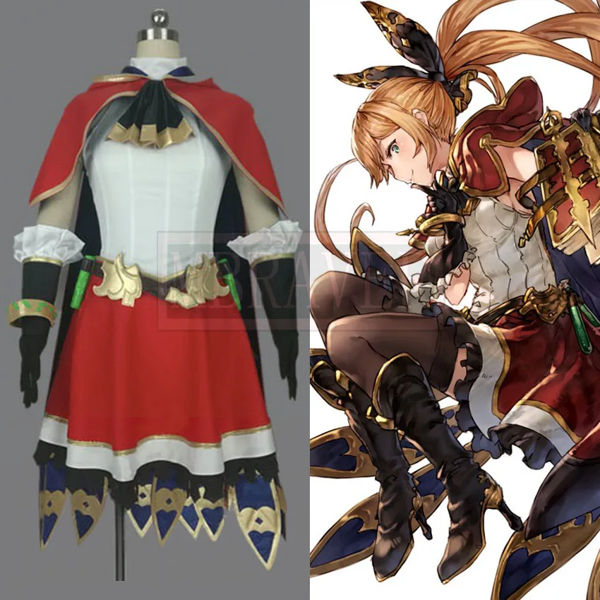 Granblue Fantasy Clarisse Cosplay Costume Full Set Women's Halloween Costume Custom-made Free Shipping
Granblue Fantasy Clarisse Cosplay Costume Full Set Women's Halloween Costume Custom-made Free Shipping