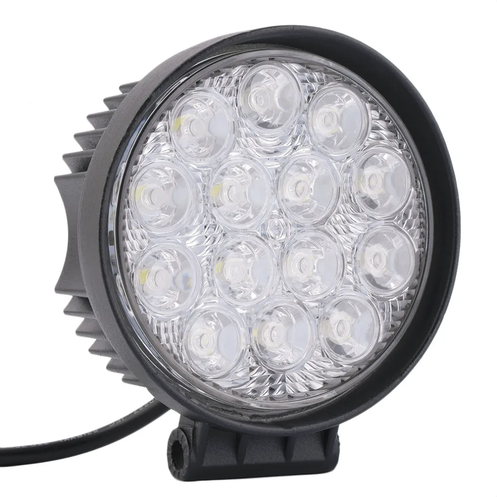 Waterproof 42W Off Road Spot Light Round LED Work Light LED Spot Lamp for Car Truck Vehicle ATV Boat hot selling
Waterproof 42W Off Road Spot Light Round LED Work Light LED Spot Lamp for Car Truck Vehicle ATV Boat hot selling