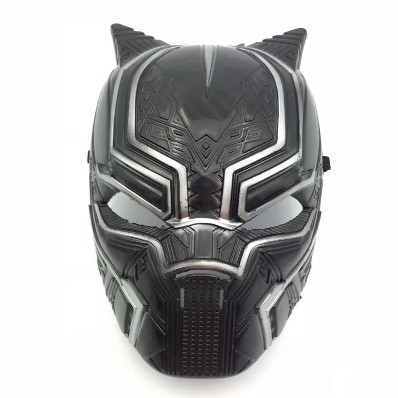 

New Movie Hero Savior Black Panther Mask Cosplay Costume Halloween Party Masquerade Decoration Props