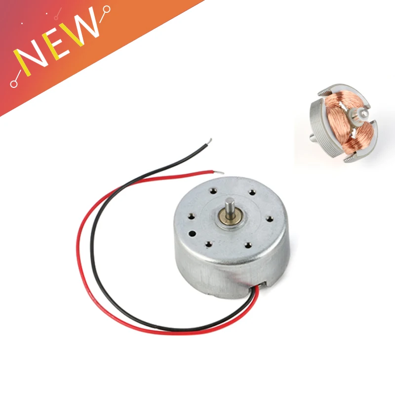 Solar Power Motor RF-300C DC Motor 3500RPM Low Voltage Start Laser Printed Parts Toy Motors DIY Model Accessories
Solar Power Motor RF-300C DC Motor 3500RPM Low Voltage Start Laser Printed Parts Toy Motors DIY Model Accessories