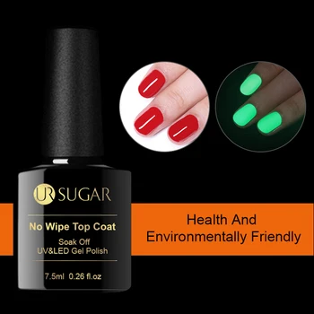 UR SUGAR Luminous No Wipe Top Coat UV LED 7.5ml Top Coat Gel Polish Long-lasting Soak Off UV Gel Varnish Nail Art
UR SUGAR Luminous No Wipe Top Coat UV LED 7.5ml Top Coat Gel Polish Long-lasting Soak Off UV Gel Varnish Nail Art