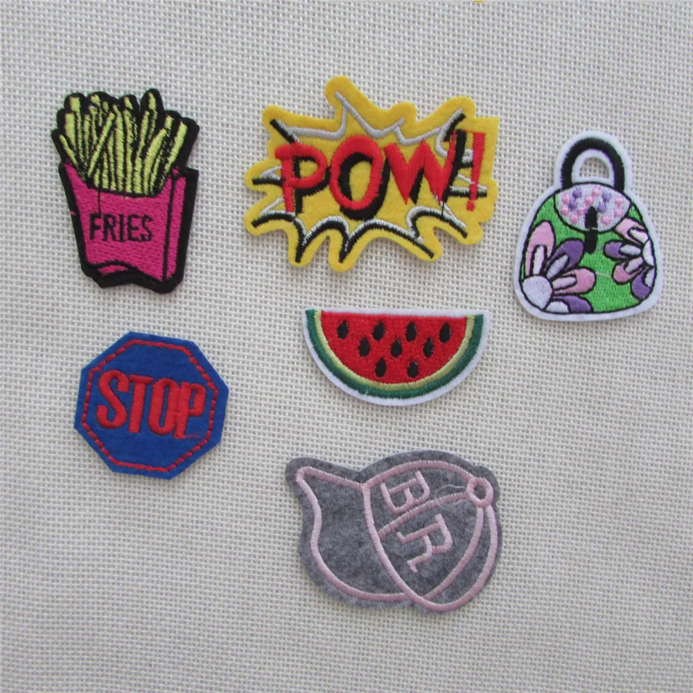 Different kinds mixed Children's favorite hot melt adhesive applique embroidery patches stripes DIY clothing accessory patch
Different kinds mixed Children's favorite hot melt adhesive applique embroidery patches stripes DIY clothing accessory patch