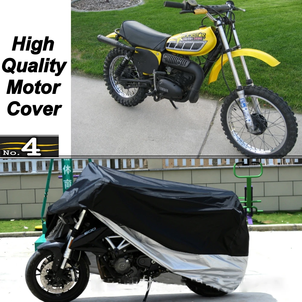 Чехол для мотоцикла Yamaha Yz80, водонепроницаемый чехол с защитой от УФ-лучей, пыли и дождя, изготовлен из полиэфирной тафты
Чехол для мотоцикла Yamaha Yz80, водонепроницаемый чехол с защитой от УФ-лучей, пыли и дождя, изготовлен из полиэфирной тафты