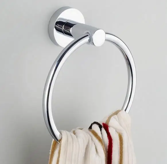 High Quality Stainless Steel Round Style Wall-Mounted Towel Ring Holder Hanger Bathroom Accessories
High Quality Stainless Steel Round Style Wall-Mounted Towel Ring Holder Hanger Bathroom Accessories