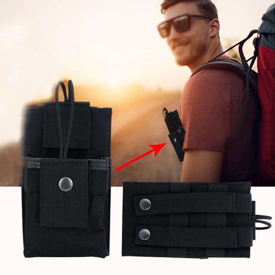 Outdoor Tactical Radio Case Holder Holster Walkie Talkie Holster Adjustable Molle Pouch Hunting Hiking Accessories
Outdoor Tactical Radio Case Holder Holster Walkie Talkie Holster Adjustable Molle Pouch Hunting Hiking Accessories