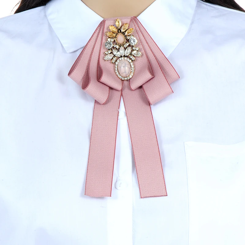 ZHINI Vintage Rhinestone Flower Long Ribbon Bow tie Brooches for Women Fashion Colorful Collar Corsage Brooch Jewelry christmas
ZHINI Vintage Rhinestone Flower Long Ribbon Bow tie Brooches for Women Fashion Colorful Collar Corsage Brooch Jewelry christmas