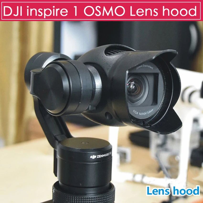 DJI OSMO Inspire 1 X3 Lens Camera Lens Sunhood Lens Sunshade Anti-dazzle Lens Cover for osmo X3 Handheld 4K Gimbal
DJI OSMO Inspire 1 X3 Lens Camera Lens Sunhood Lens Sunshade Anti-dazzle Lens Cover for osmo X3 Handheld 4K Gimbal