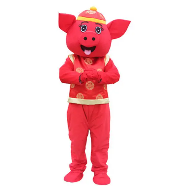 Red Pig Year Mascot Costume Suits Cosplay Party Game Dress Outfits Clothing Advertising Carnival Halloween Xmas Easter Adults
Red Pig Year Mascot Costume Suits Cosplay Party Game Dress Outfits Clothing Advertising Carnival Halloween Xmas Easter Adults