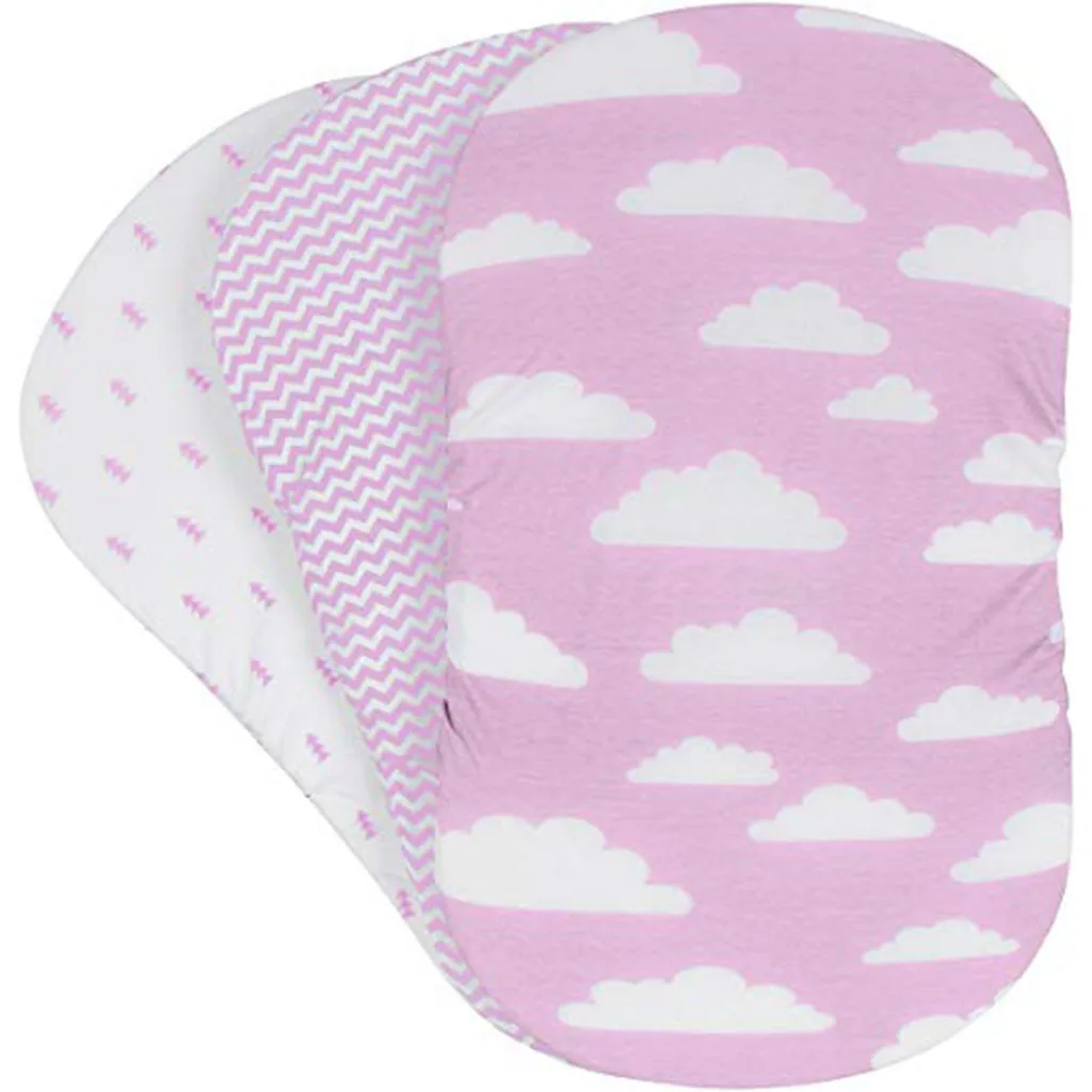 Baby mattress 3PC Soft Baby Bassinet Set Fitted Sheets for Mattress Pads Sleeper Cover pink style#P58
Baby mattress 3PC Soft Baby Bassinet Set Fitted Sheets for Mattress Pads Sleeper Cover pink style#P58