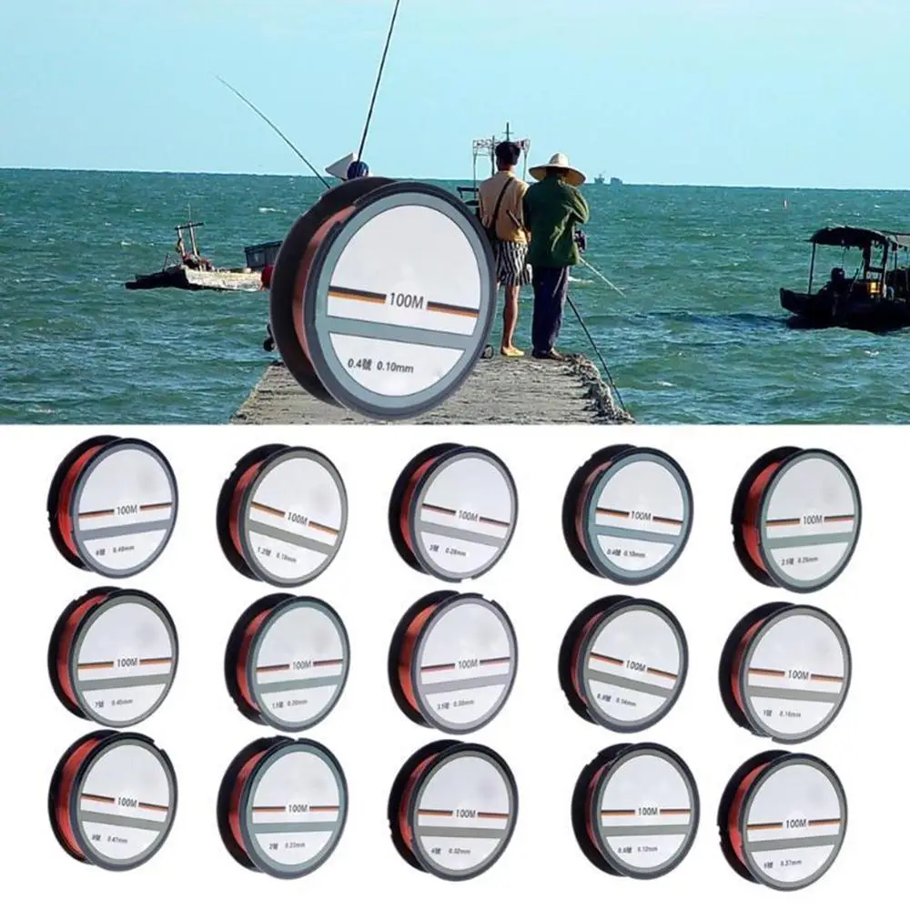 100M Fishing Line Fluorocarbon Super Strong Japanese Nylon Fishing Line Monofilament Braided Leader Main Line Lake Sea Line
100M Fishing Line Fluorocarbon Super Strong Japanese Nylon Fishing Line Monofilament Braided Leader Main Line Lake Sea Line