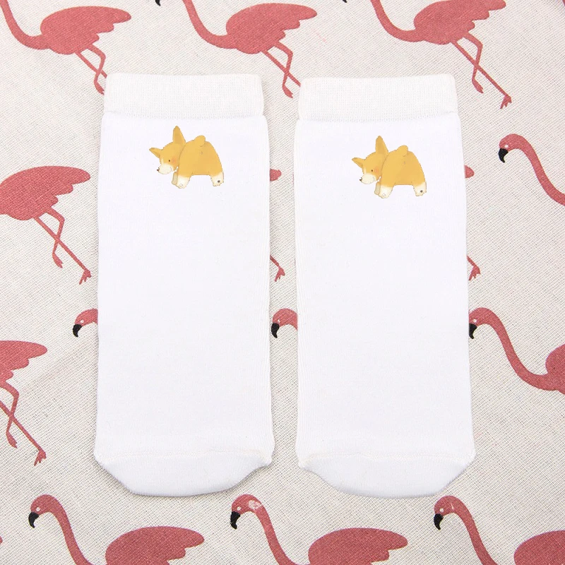 New Comfortable Female Women Girl Cute teen Socks Funny Soft Fashion Harajuku Cartoon Corgi Animal Socks for student
New Comfortable Female Women Girl Cute teen Socks Funny Soft Fashion Harajuku Cartoon Corgi Animal Socks for student
