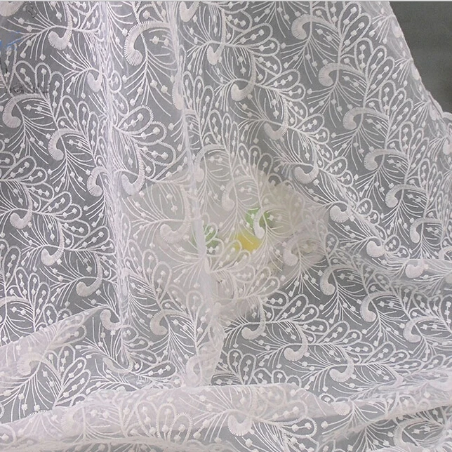 2016 New Fashion Organza Milk Silk Embroidery Lace Garment Accessories,High quality White Swiss Guipure Lace Fabric 5Yards/Lot
2016 New Fashion Organza Milk Silk Embroidery Lace Garment Accessories,High quality White Swiss Guipure Lace Fabric 5Yards/Lot