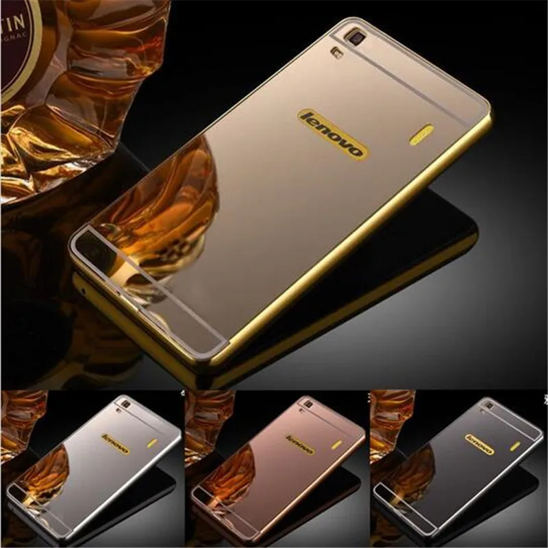 Luxury Rose Gold Mirror Cases For Lenovo A7000 K50-T5 T3S K3 NOTE Alumimum Metal Frame shell Back Cover for Lenovo K3Note A7000
Luxury Rose Gold Mirror Cases For Lenovo A7000 K50-T5 T3S K3 NOTE Alumimum Metal Frame shell Back Cover for Lenovo K3Note A7000