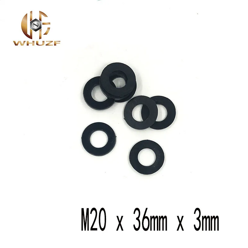 40pcs M20 M20 x 36mm x 3mm M20*36*3 mm Black B Nylon Flat Washer Plastic Insulation Plain Ring Gasket
40pcs M20 M20 x 36mm x 3mm M20*36*3 mm Black B Nylon Flat Washer Plastic Insulation Plain Ring Gasket