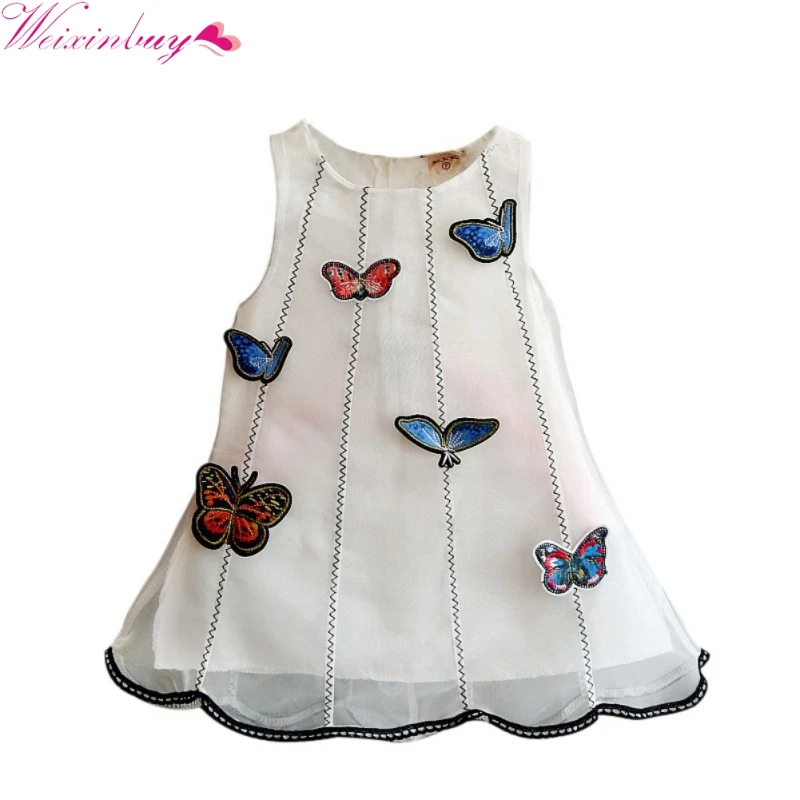 Summer Girls Baby Butterfly Sleeveless Princess Dress Party Wedding Pageant Tutu Mini Princess Infant Dress
Summer Girls Baby Butterfly Sleeveless Princess Dress Party Wedding Pageant Tutu Mini Princess Infant Dress