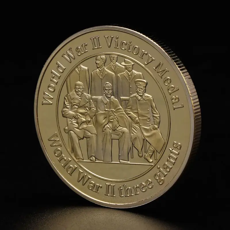 Commemorative Coin World War Two 2th Victory Medal Award Collection Souvenir Collectible Coins Art Gifts Alloy Silver Gold
Commemorative Coin World War Two 2th Victory Medal Award Collection Souvenir Collectible Coins Art Gifts Alloy Silver Gold
