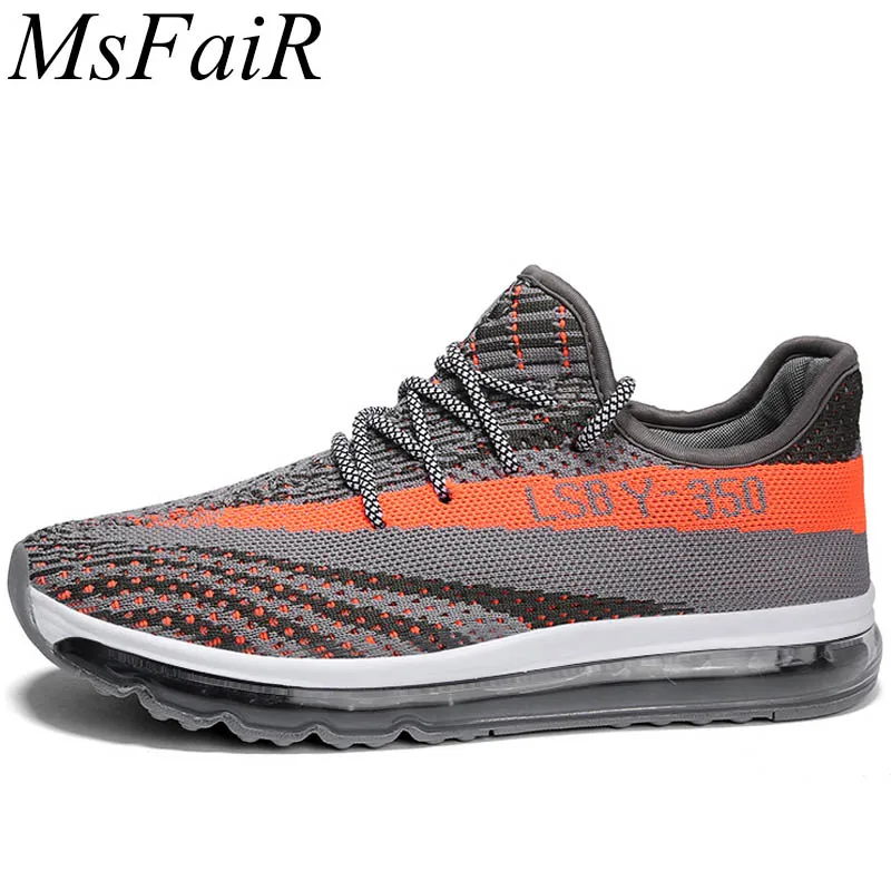 MSFSIR 2019 Knitting Men's Running Shoes Breathable Mesh Sport Shoes Man Brand Athletic Walking Casual Fashion Sneakers For Male
MSFSIR 2019 Knitting Men's Running Shoes Breathable Mesh Sport Shoes Man Brand Athletic Walking Casual Fashion Sneakers For Male