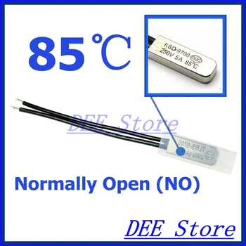10Pcs/lot 85C Degree Celsius / 185F NO Normal Open Thermal Protector Sensor Thermostat temperature control fuse switch 250V 5A
10Pcs/lot 85C Degree Celsius / 185F NO Normal Open Thermal Protector Sensor Thermostat temperature control fuse switch 250V 5A