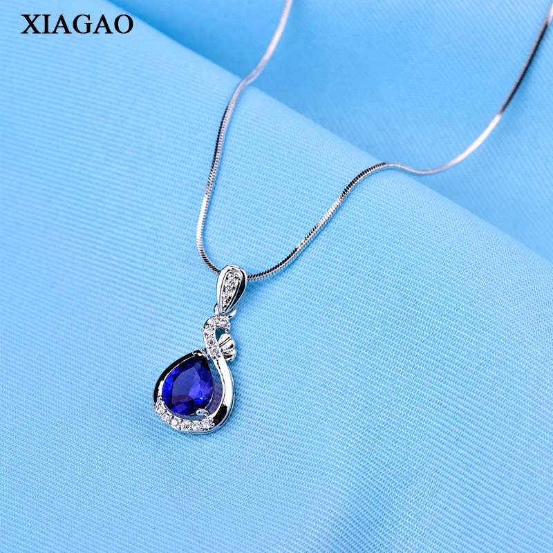 XIAGAO Classic Necklace & Pendants for Women Gift with Stone Nobel Austrian Crystal 14 Colors Jewelry Bijoux Femme XGP005
XIAGAO Classic Necklace & Pendants for Women Gift with Stone Nobel Austrian Crystal 14 Colors Jewelry Bijoux Femme XGP005