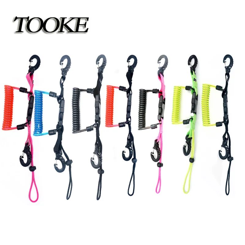 Scuba Diving Snappy Coil Spring Spiral Lanyard With Clips and Quick Release Buckle for hookup diving Underwater Housing
Scuba Diving Snappy Coil Spring Spiral Lanyard With Clips and Quick Release Buckle for hookup diving Underwater Housing